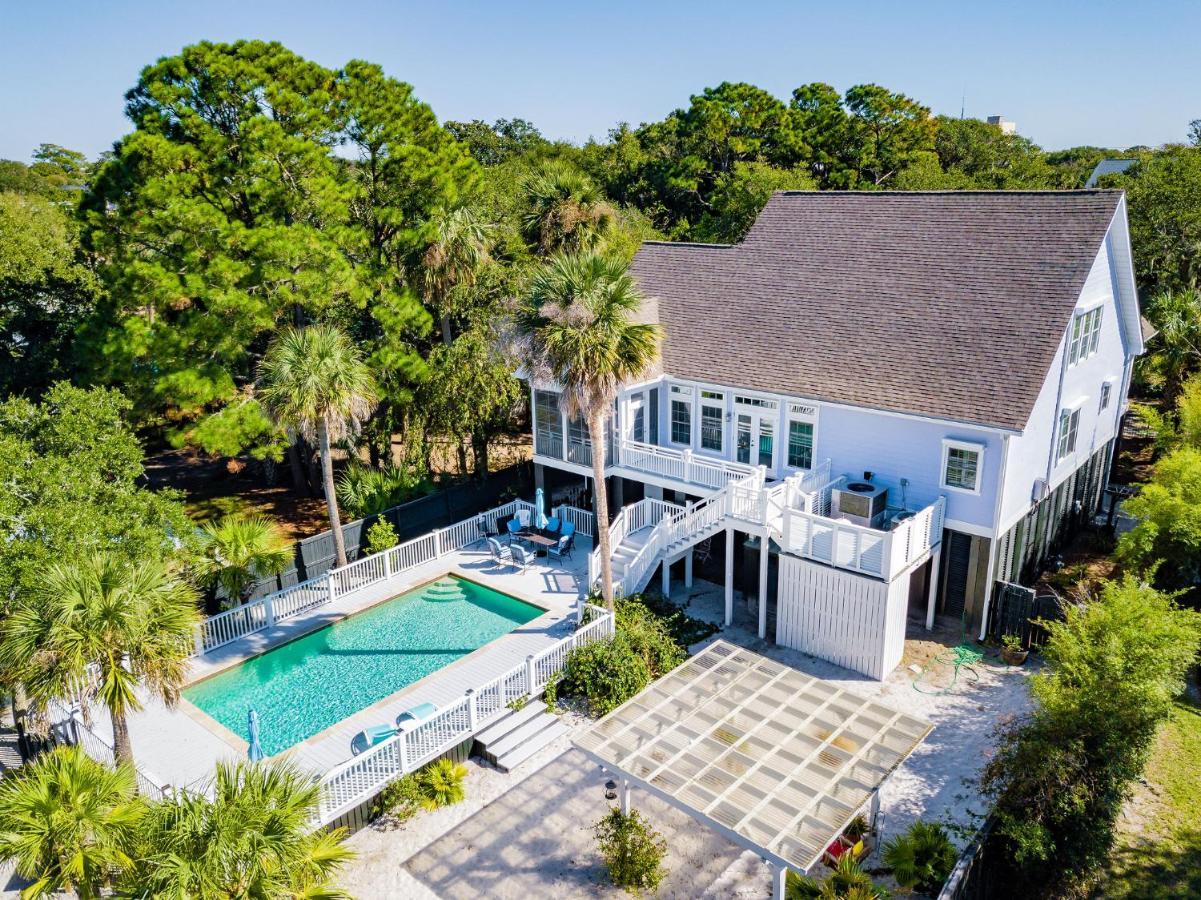 114 W Huron - Sand Castle - Saltwater Pool - Heated Upon Request Folly Beach Exterior foto